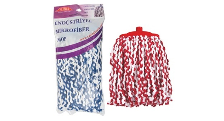 MİKROFİBER MOP ENDÜSTRİYEL FT507 GENİŞ TAKOZ